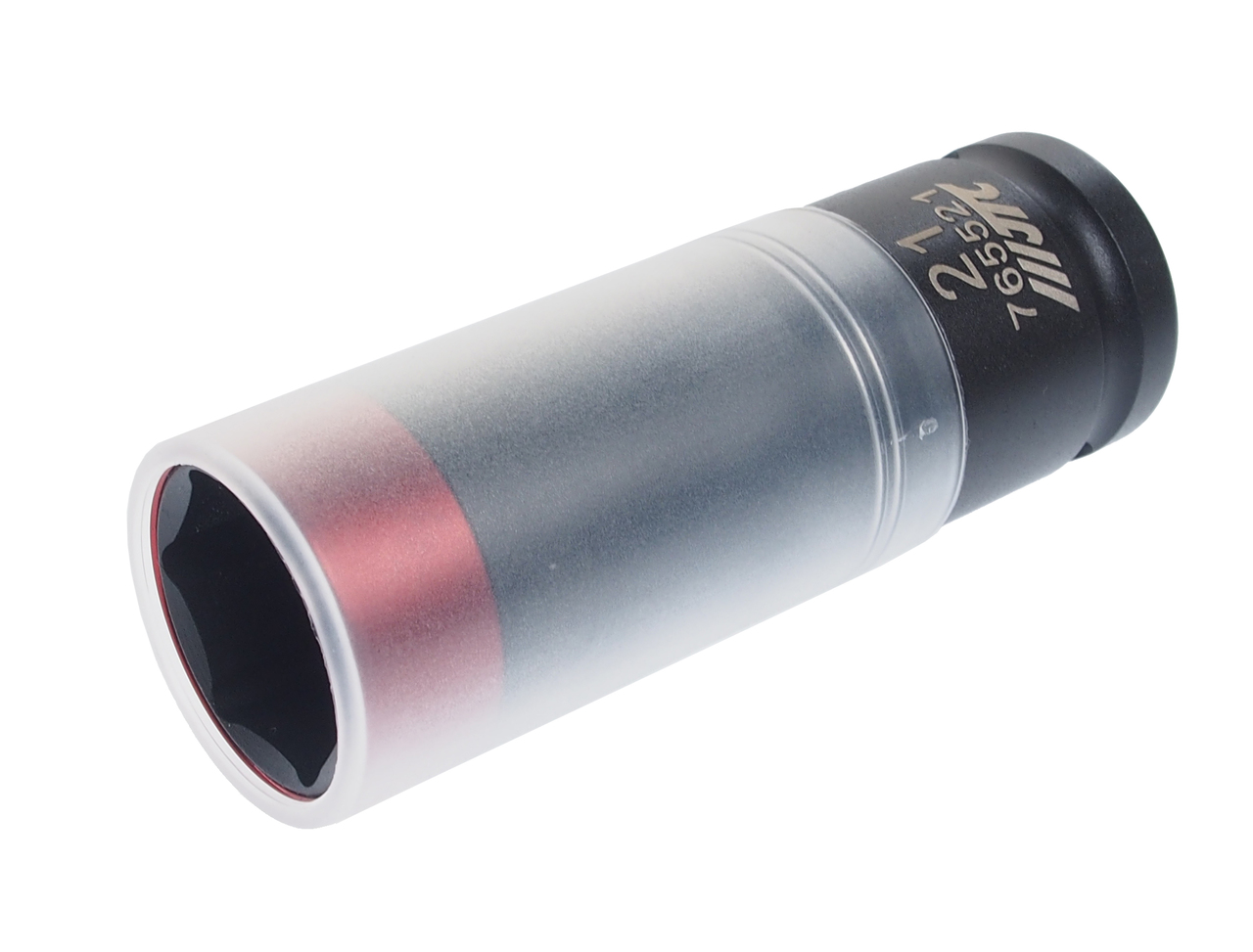 JTC-765521 - Головка для литых дисков 21мм L=85мм ударная JTC - 
Усиленная конструкция.
Увеличенный срок службы.
Прозрачная втулка из ПВХ для безопасного монтажа/демонтажа дисков.
Размер: 21 мм.
Диаметр патрона: 30 мм.
Диаметр головки: 28 мм.
Усили