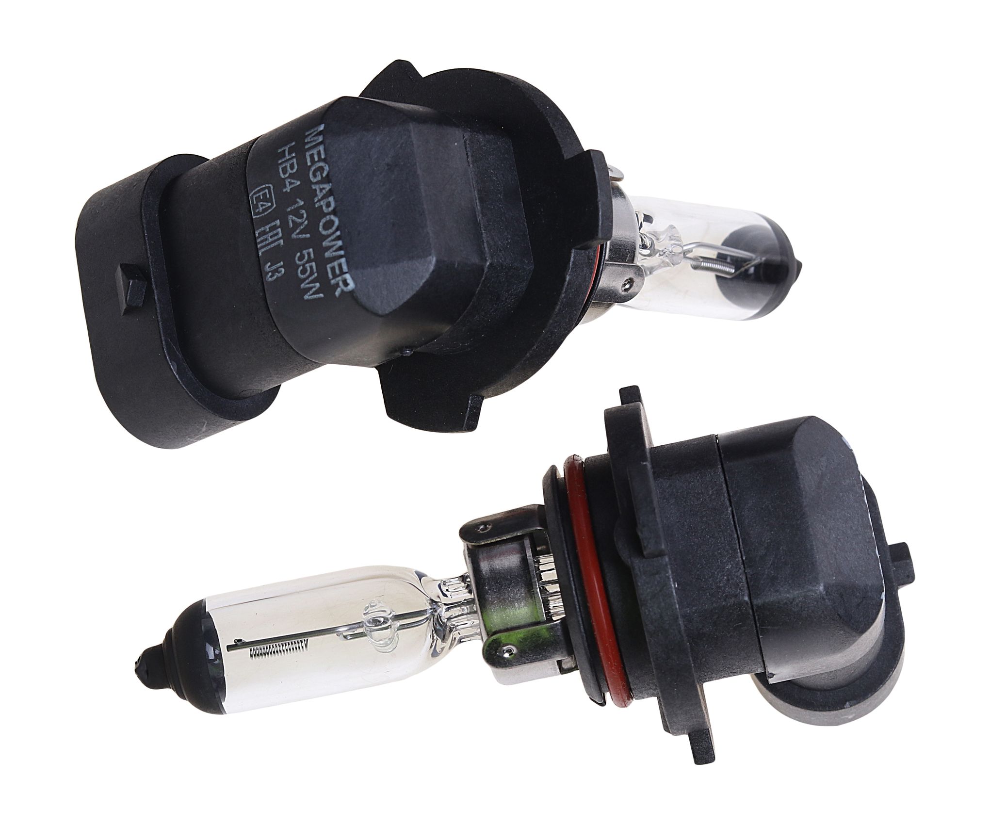 Автолампа HB4/9006 (55) P22d STANDART (бокс, 2шт) 12V MEGAPOWER /1/10