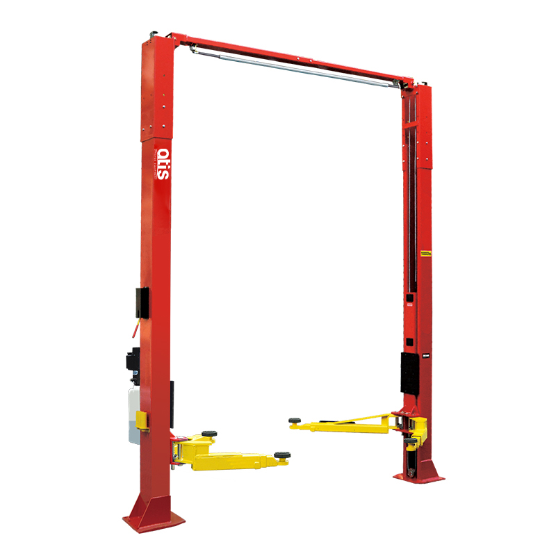 A245CHM (PEAK 210CHX) Подъемник двухстоечный, с регулируемой высотой колонны 4.5 т. (Красный)