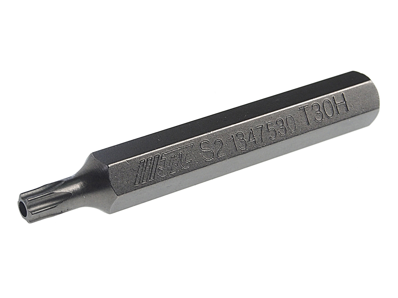 JTC-1347530 - Бита TORX Т30Hх75мм 10мм удлиненная S2 JTC - 
Материал: S2.
Размер: Т30Н.
Длина: 75 мм.
Количество шт. в упаковке: 10.
