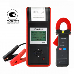 IC-700 Профессиональный тестер аккумуляторных батарей (АКБ) 12/24V iCartool IC-700