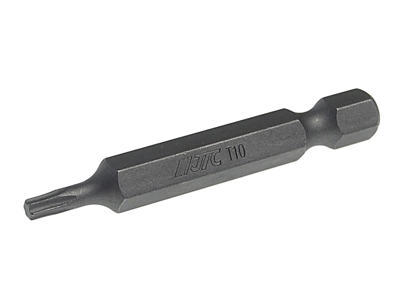 JTC-1135010 - Бита TORX Т10х50мм 1/4" DR JTC - 
Материал: S2.
Размер: T10.
Длина: 30 мм.
Количество шт. в упаковке: 10.
