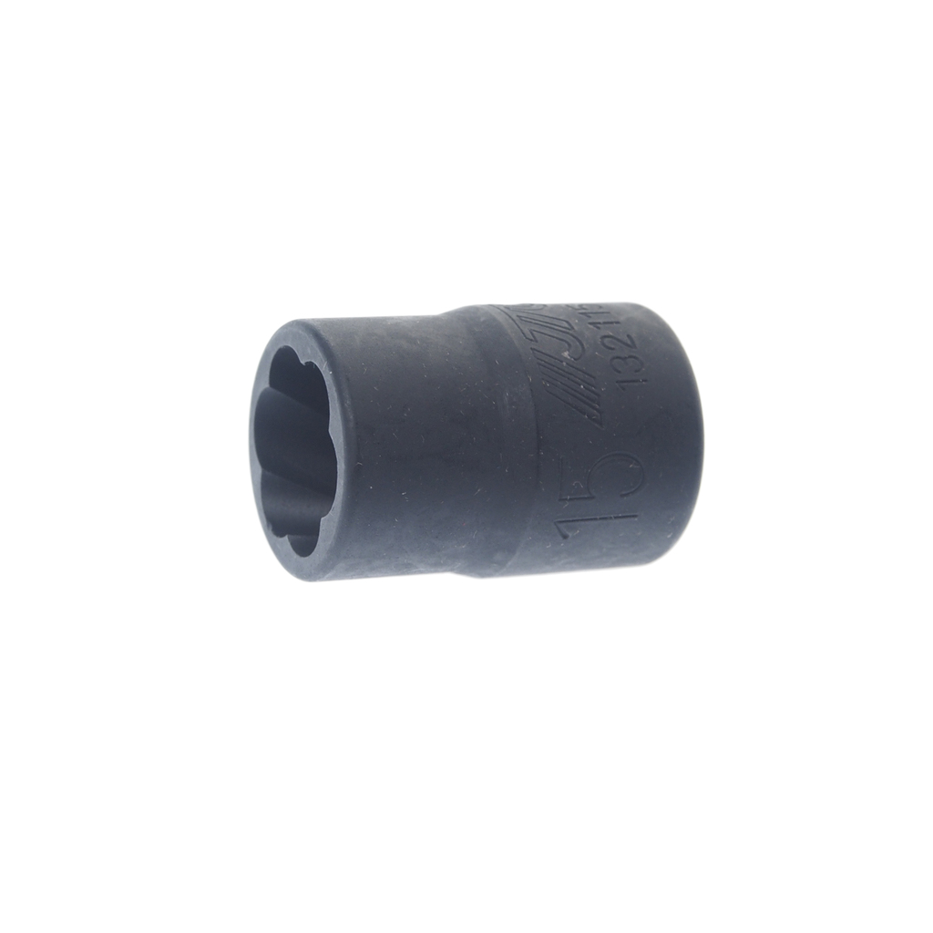 JTC-1321-15 - Головка для поврежденных гаек и болтов 1/2" 15мм JTC - 
Применяется для извлечения поврежденных болтов и гаек.
Специальная спиральная внутренняя резьба надежно фиксирует поврежденную гайку или головку болта.
Может поставляться в наборе JT