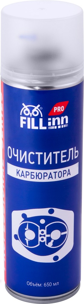 FLP308 Очиститель карбюратора, 650 мл (аэрозоль)