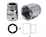 Головка 17мм 3/4" 6-гр. AIST 511117B