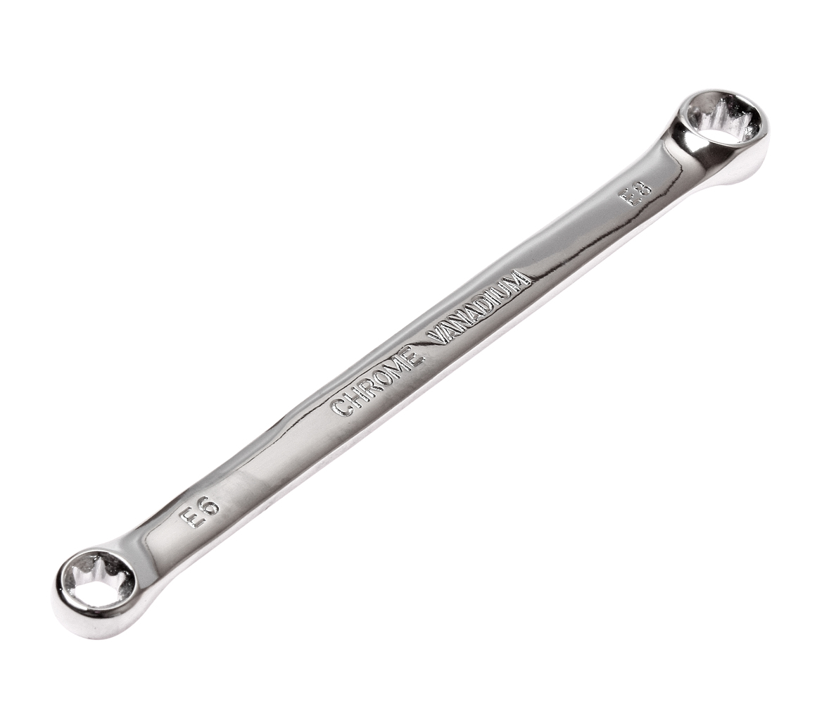 JTC-EF0608 - Ключ накидной TORX E6хE8 L=114мм прямой JTC - 
	Инструмент изготовлен из хром-молибденовой стали, обладает повышенной прочностью.
	Зеркальная полировка.
	Размер: E6xE8.
	Длина: 114 мм.
	Габаритные размеры: 115/10/10 мм. (Д/Ш/В)
	Вес: 21