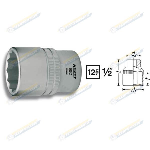 Ударная головка 12-ти гранная