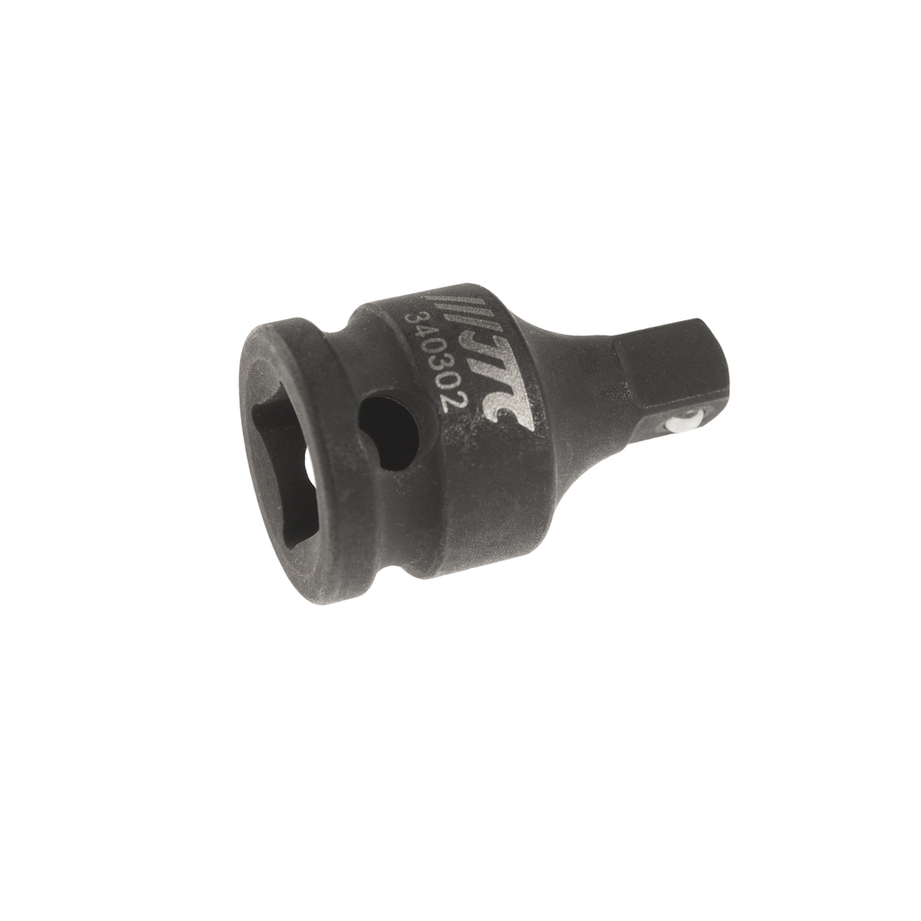 JTC-340302 - Адаптер 3/8"(F)х1/4"(М) 32мм, d=22мм ударный JTC - 
Изготовлен из высококачественной хром-молибденовой стали.                                                                                                                                    