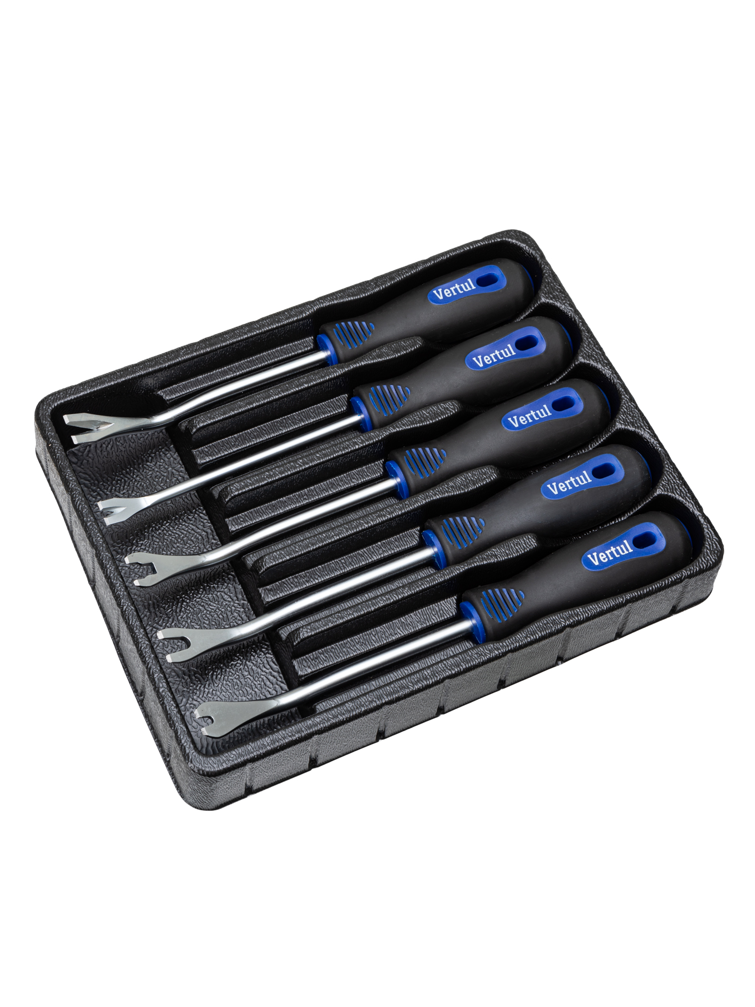 Набор съемников пистонов обшивки 5 пр. VR50383