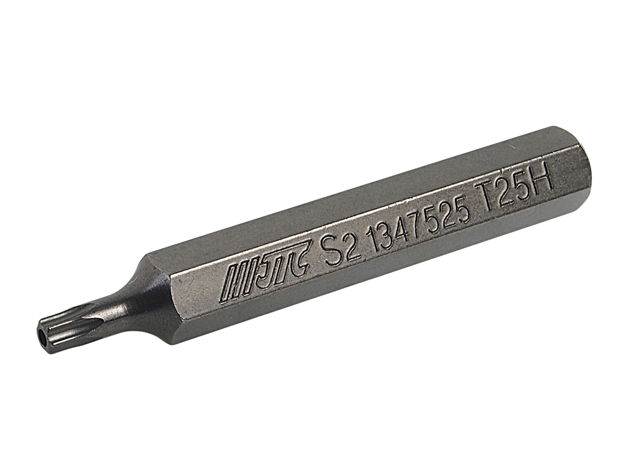 JTC-1347525 - Бита TORX Т25Hх75мм 10мм удлиненная S2 JTC - 
Материал: S2.
Размер: Т25Н.
Длина: 75 мм.
Количество шт. в упаковке: 10.
