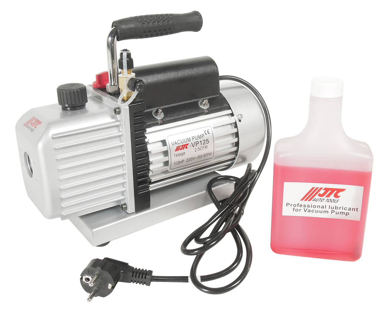 JTC-VP125 - Насос вакуумный для хладагентов R-134a и R-12 220V 50-60Гц JTC - Насос вакуумный JTC


	Используется для хладагентов R-134a и R-12.
	Подача: 2,5 CFM.
	Количество этапов: 1
	Конечный вакуум: 150 мкр.
	Скорость вращения (об/мин): 1725
	Д