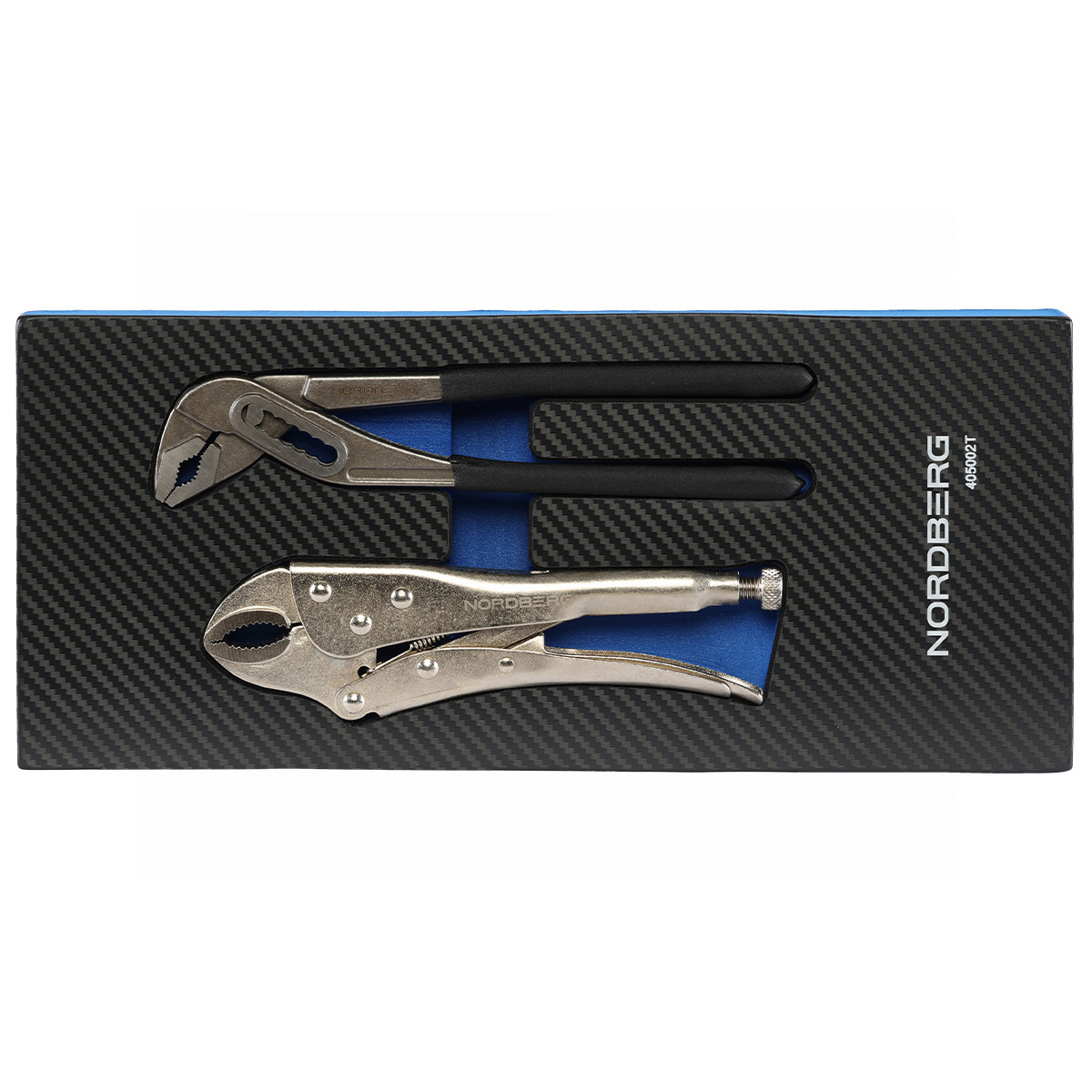 Набор шарнирно-губцевого инструмента в ложементе, 2 предмета NORDBERG 405002T