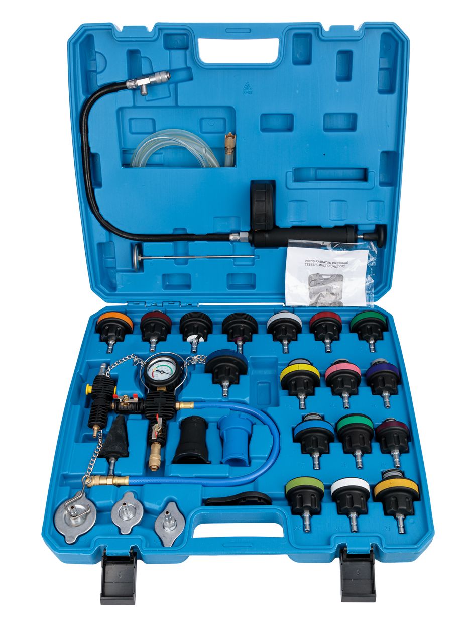 Набор для опрессовки и заправки системы охлаждения 28 предметов Vertul vr50508