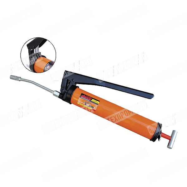 DASS 20-585 Ручной шприц для нагнетания консистентной смазки, двухпоршневой, с задней загрузкой, 500 мл