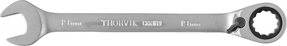 CRRW19 Ключ гаечный комбинированный трещоточный с реверсом, 19 мм
