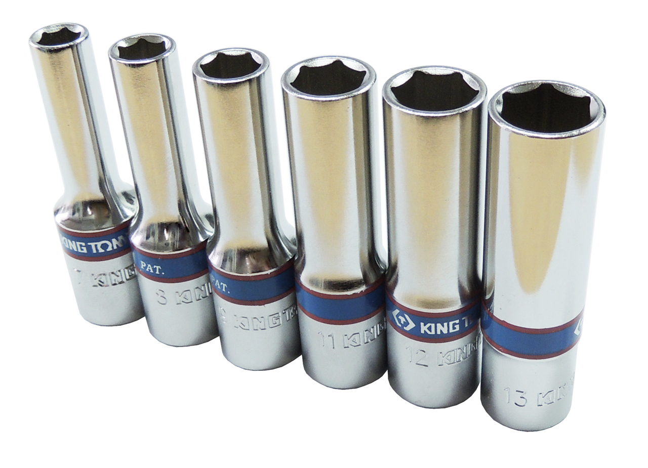 KINGTONY ГОЛОВКА ГЛУБОКАЯ 323513M 3/8" 6 гр. 13мм