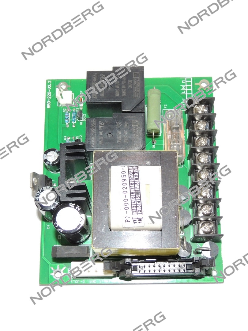 NORDBERG ЗАПЧАСТЬ ПЛАТА питания для 45TRKE