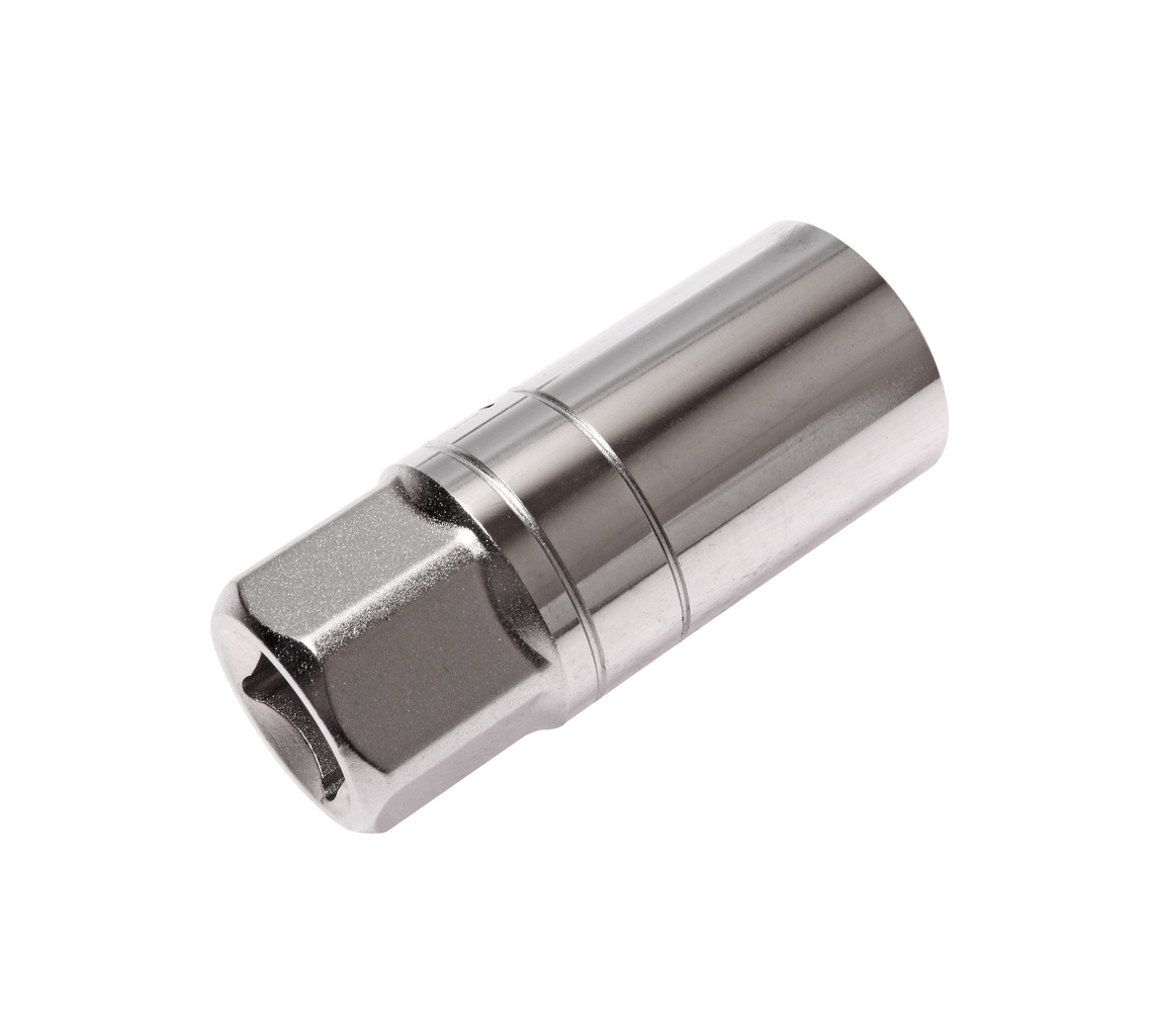 JTC-46521 - Головка свечная 1/2" 21мм 6-гранная с резиновым фиксатором JTC - 
  Головка оснащена резиновой вставкой, которая служит для фиксации свечи в головке. 
  Изготовлена из закаленной хром-ванадиевой стали. 
  Размер: под ключ 1/2&rdquo;Drх13/16