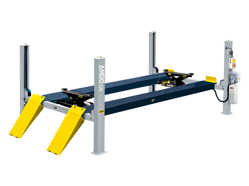 A465 (PEAK 414) Подъемник четырехстоечный, 6,5 т. для слесарных работ (Серый)