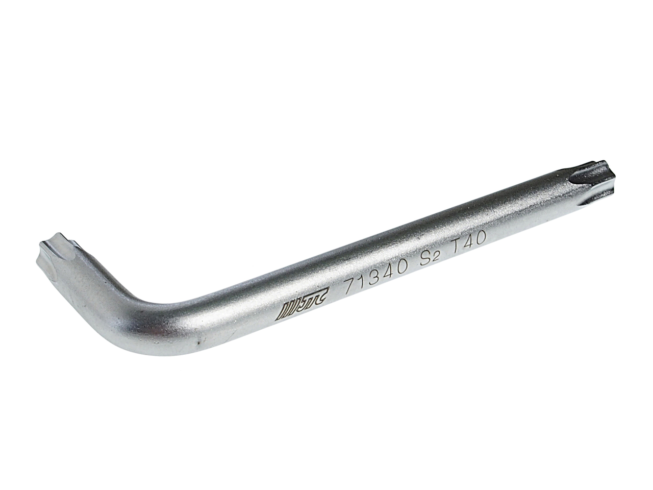 JTC-71340 - Ключ TORX Г-образный T40 L=76мм JTC - 
Материал: S2.
Размер: Т30.
Длина: 70 мм.
Ширина: 24 мм.
Количество шт. в упаковке: 10.
