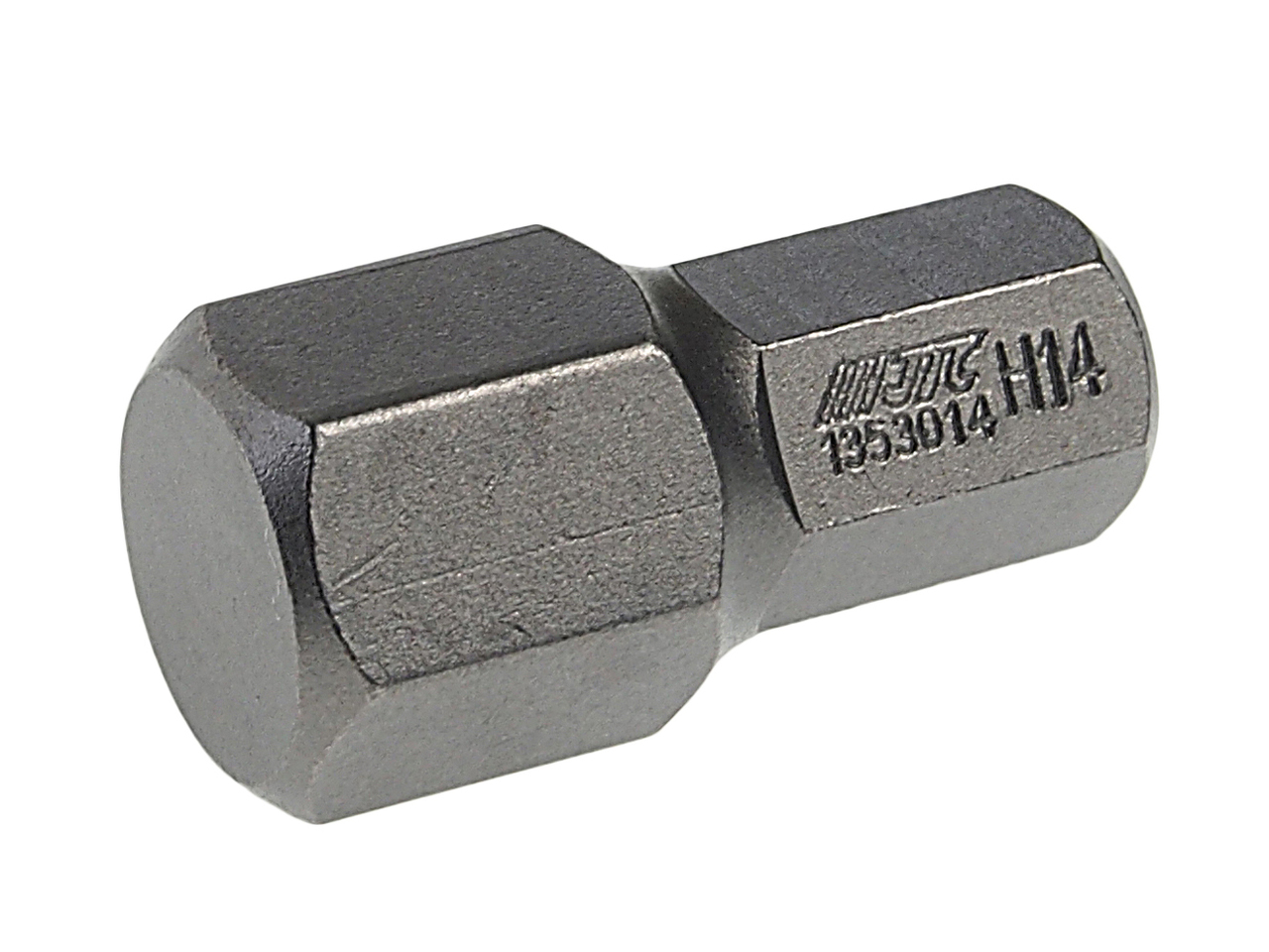 JTC-1353014 - Бита HEX H14х30мм 10мм 6-ти гранная JTC - 
Материал: S2.
Размер: H14.
Длина: 30 мм.
Количество шт. в упаковке: 10.
