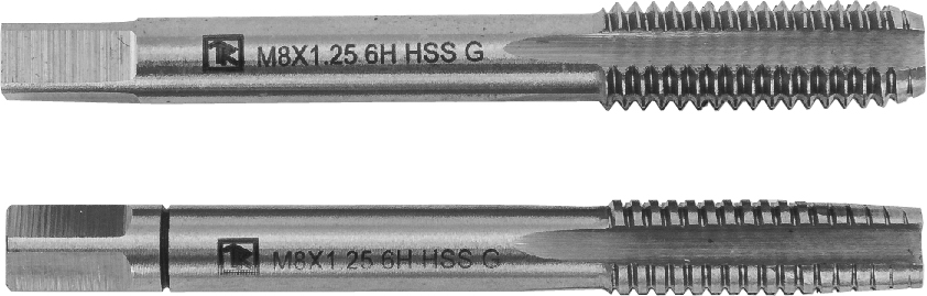 MT407S2 Набор метчиков T-COMBO двухпроходных ручных универсальных М4х0.7, HSS-G, 2 шт.