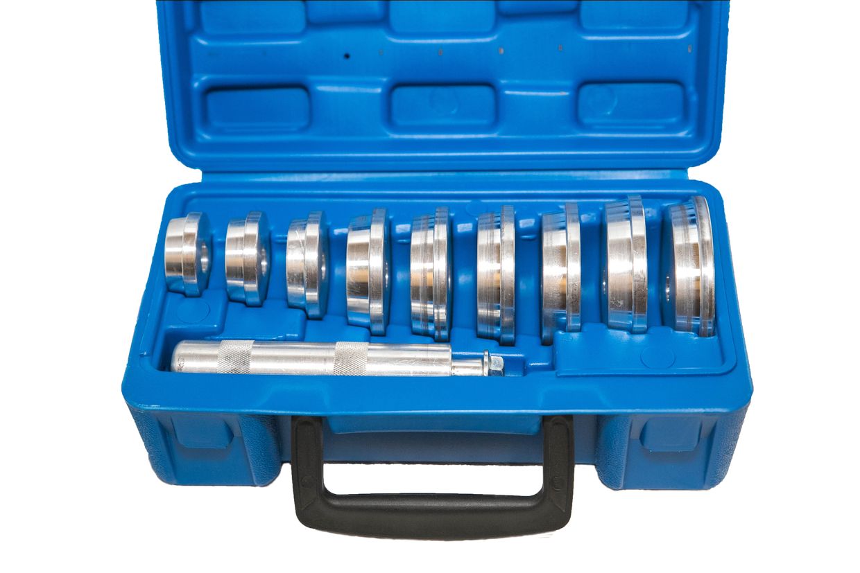 Набор оправок для установки подшипников, сальников 11пр. Vertul VR50130