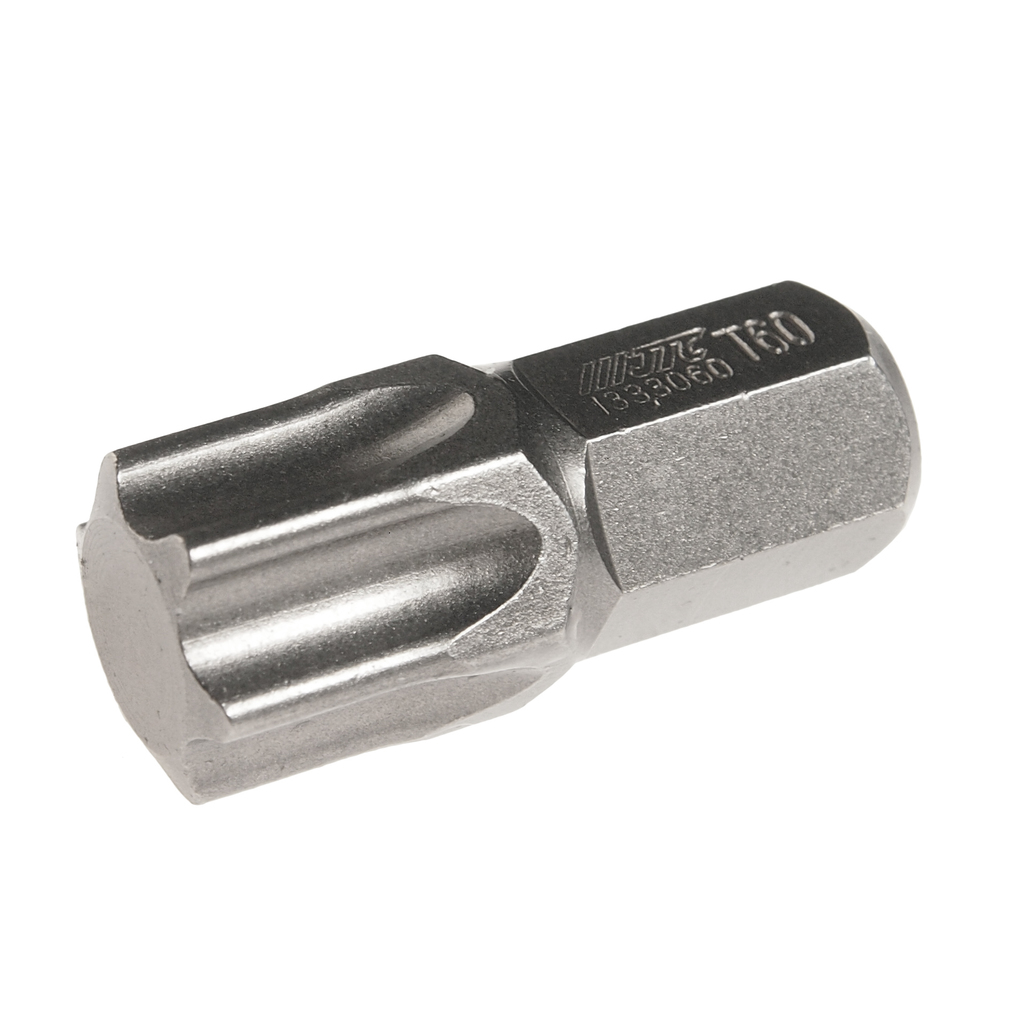JTC-1333060 - Бита TORX Т60х30мм 10мм S2 JTC - 
Размер: Т60 х 30 мм., удлиненная TORX.
Длина насадки: 10 мм.
Материал: S2 сталь.
