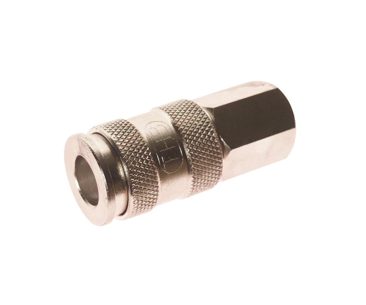 JTC-D20SFA - Переходник для компрессора F1/4" быстросъемный с клапаном внутренняя резьба JTC - 
Изготовлен из легированной стали.
Рабочее давление: 20 кг.
Европейский стандарт.
Тип: 20SFA.
Размер: 1/4” G female.
Габаритные размеры: 50/20/20 мм. (Д/Ш