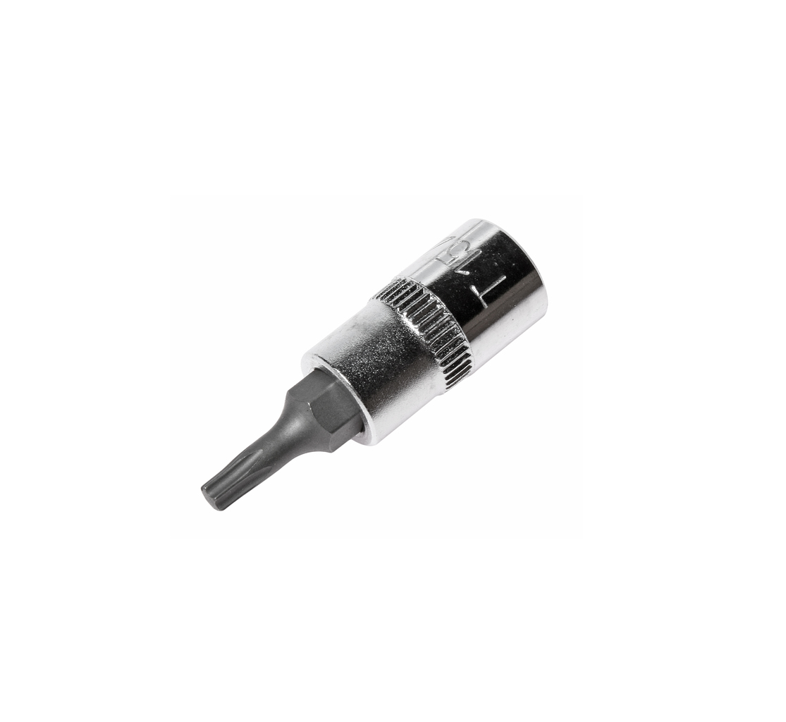 JTC-23715 - Бита-головка 1/4" TORX T15х37мм JTC - 
	Изготовлена из закаленной хром-ванадиевой стали.
	Размер: 1/4"хТ15.
	Общая длина: 37 мм.
	Длина насадки: 15 мм.
	Габаритные размеры: 37/12/12 мм. (Д/Ш/В)
	Вес: 19 гр.






Размер
Усилие ma