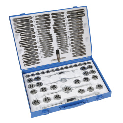 CT-W0110 Набор метчиков и плашек 110 предметов М2-М18 метрическая резьба Car-Tool CT-W0110