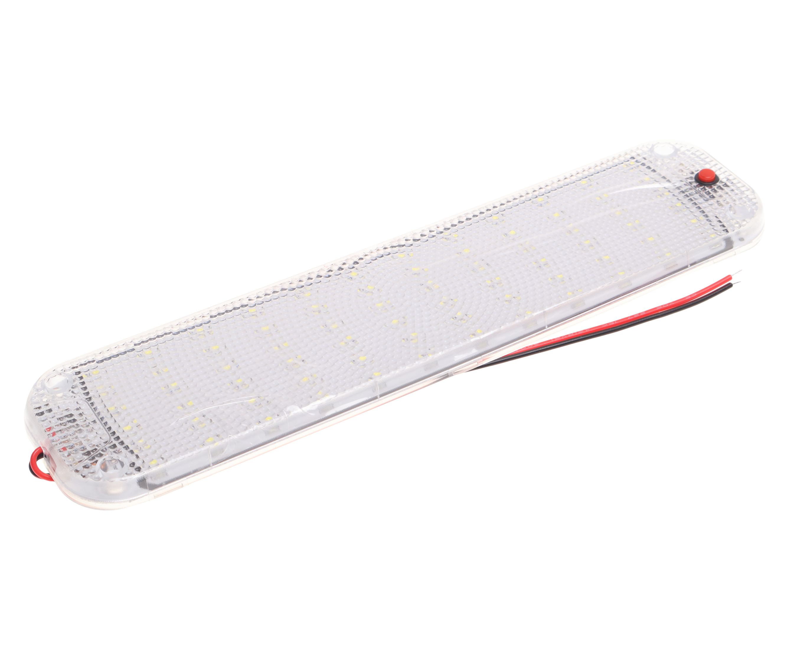 Плафон подсветка SV-3346 LED 72 SMD универсальный с выключателем (250x60мм) 12-24V /1