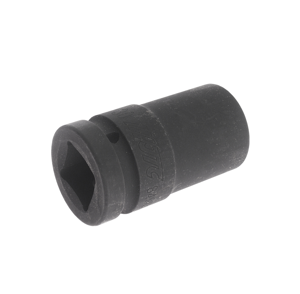 JTC-849030 - Головка торцевая 1" 30мм ударная глубокая L=90мм JTC -  Изготовлена из высококачественной хром-молибденовой стали.    
6 граней, метрический размер. 
Размер: 1"х30 мм. 
Длина: 90 мм.    
Габаритные размеры: 95/60/60 мм. (Д/Ш/В)  
Ве