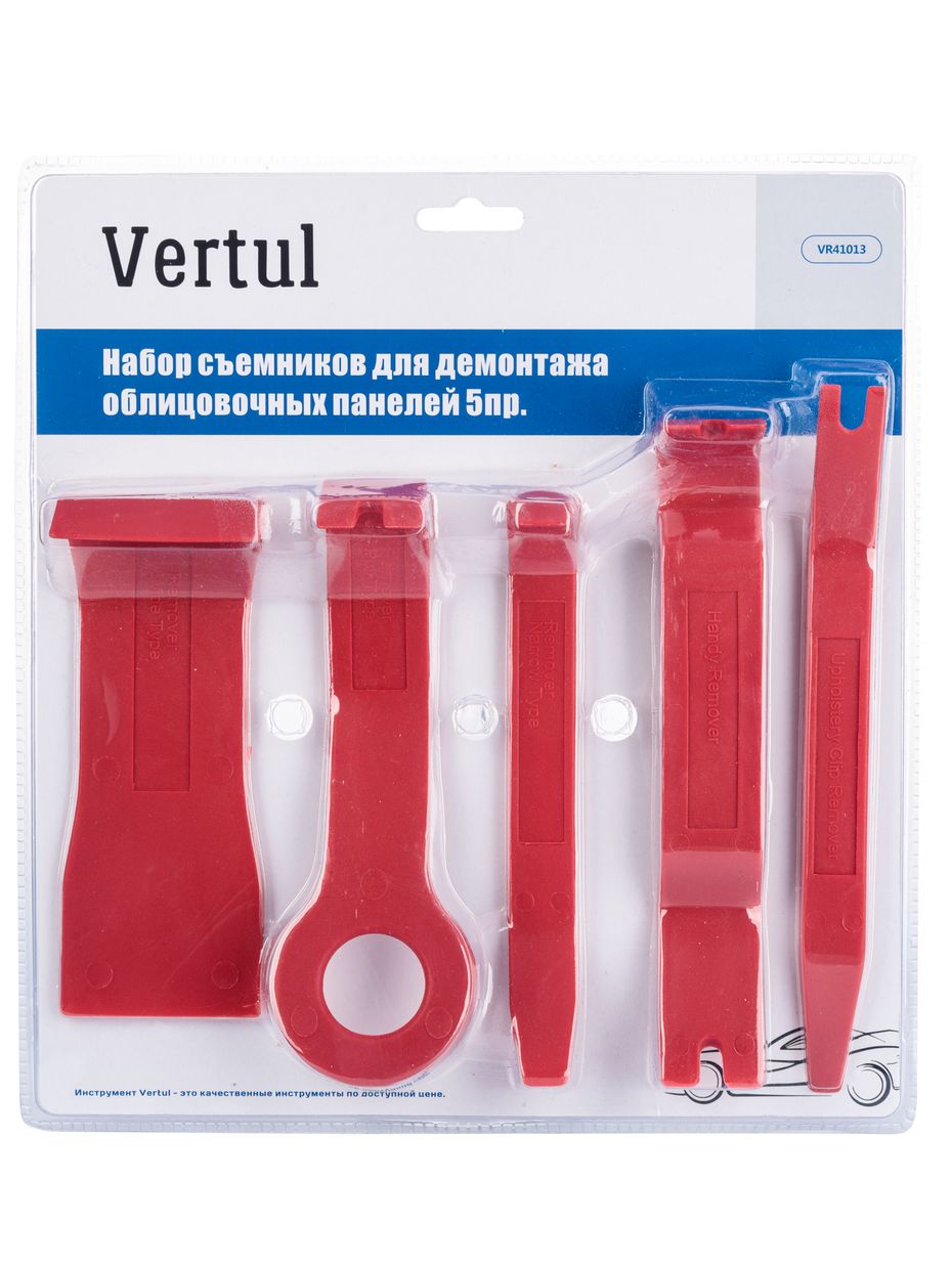 Набор съемников для демонтажа облицовочных панелей 5пр. VR41013