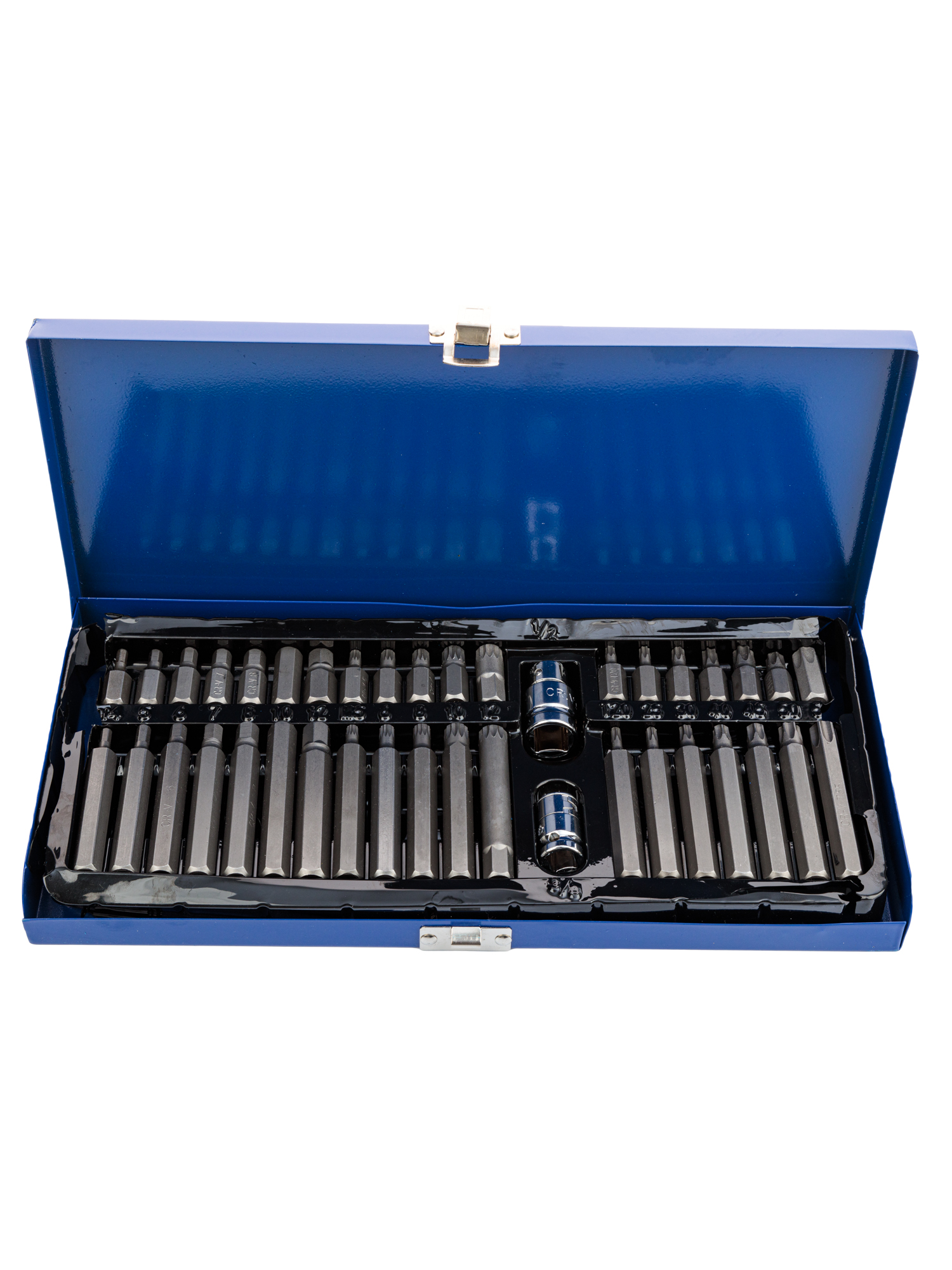 Набор бит SPLINE, TORX, HEX 40пр. VR41002