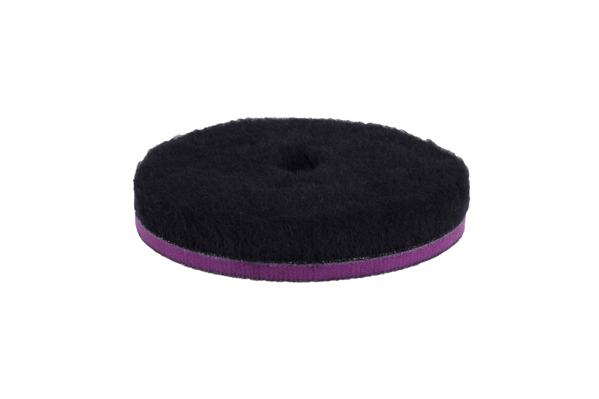 ZV-WP15510HC 155/15/155-ZviZZer БЕЛЫЙ меховой круг (ворс 5 мм)