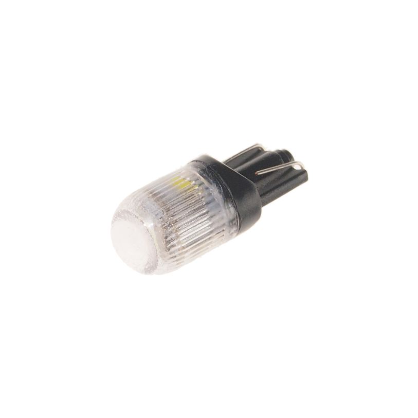 Автолампа T10W (W2,1x9,5d) 3 SMD 5060+2835 WHITE 6000K 120лм 12V MEGAPOWER /10 /100 OLD