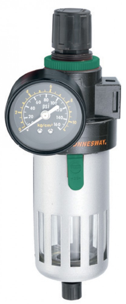 JAZ-0533 Фильтр-сепаратор с регулятором давления для пневматического инструмента 3/8"