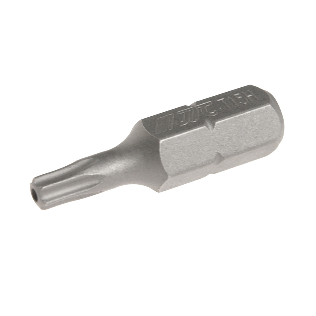 JTC-1142515 - Бита TORX Т15Hх25мм 1/4" DR JTC - 
Размер: Т15H х 25 мм.
Квадрат: 1/4" DR.
Материал: S2 сталь.
Тип: TORX.
