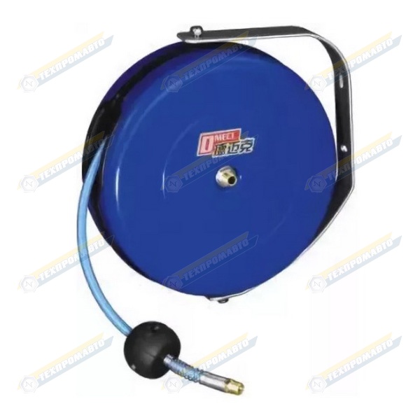 Полиуретановый шланг на катушке с фитингами, для воздуха 10 метров 8х10 мм 15 бар