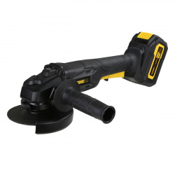 TC-CG320 Болгарка аккумуляторная TECHNICOM TC-CG320, 20В, 4Ач, 10000 об/мин, диск 125мм