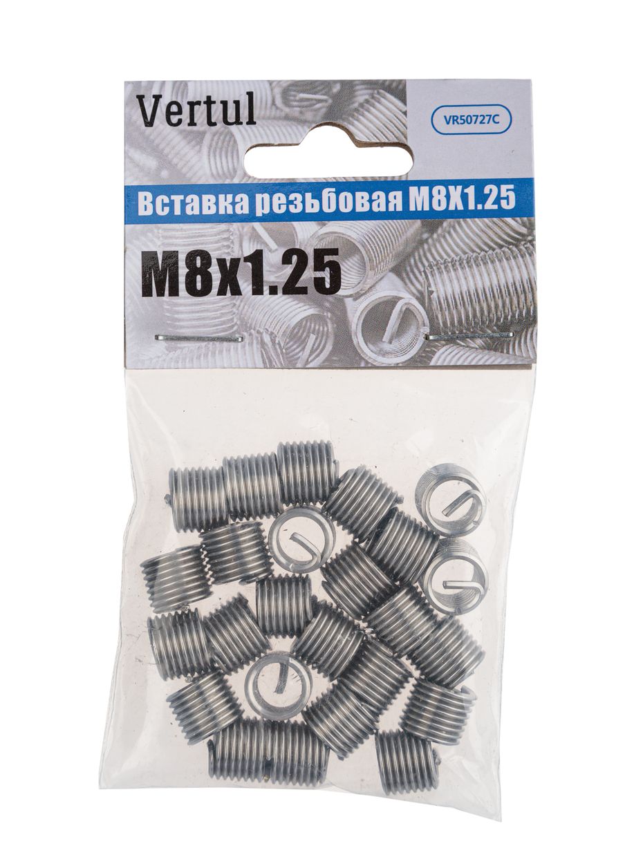 Вставка резьбовая M8X1.25 Vertul VR50727C