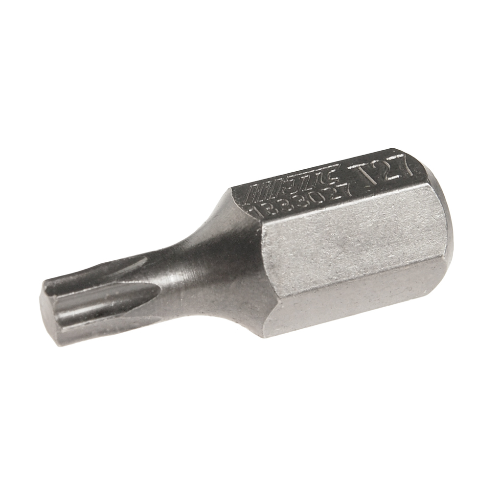 JTC-1333027 - Бита TORX Т27х30мм 10мм S2 JTC - 
Размер: Т27 х 30 мм.
Длина насадки: 10 мм., удлиненная TORX.
Материал: S2 сталь.
