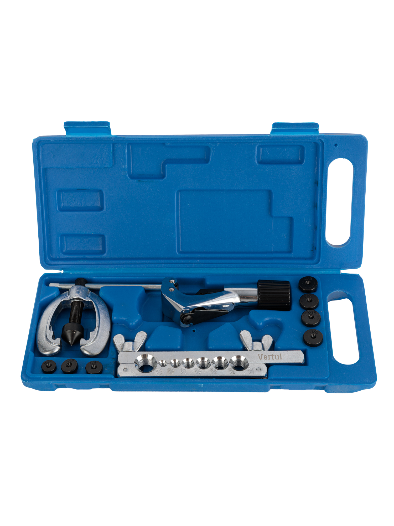 Набор для развальцовки тормозных трубок 10 пр. дюймовый VR50232