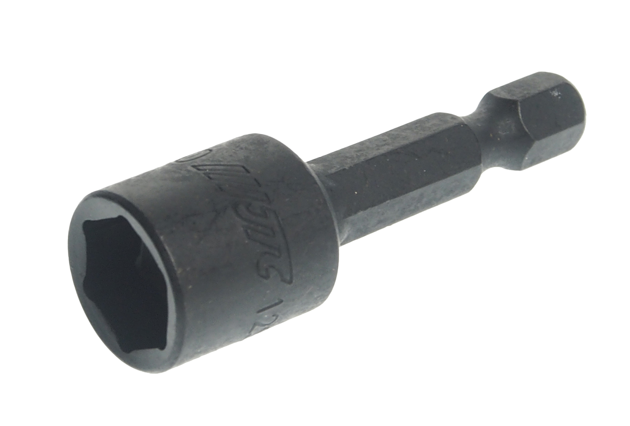 JTC-12S4510 - Бита-головка для шуруповерта 10х45мм 1/4" магнитная JTC - 
Длина: 45 мм.
Материал: CR-V.
