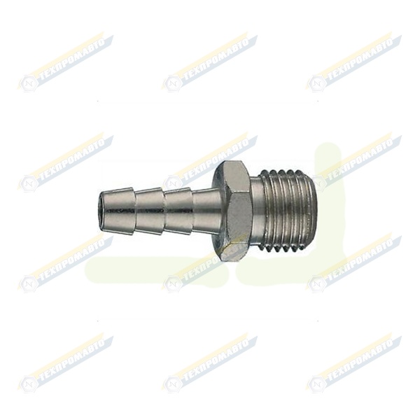 AS010408 Штуцер 1/4 ёлочка 10мм