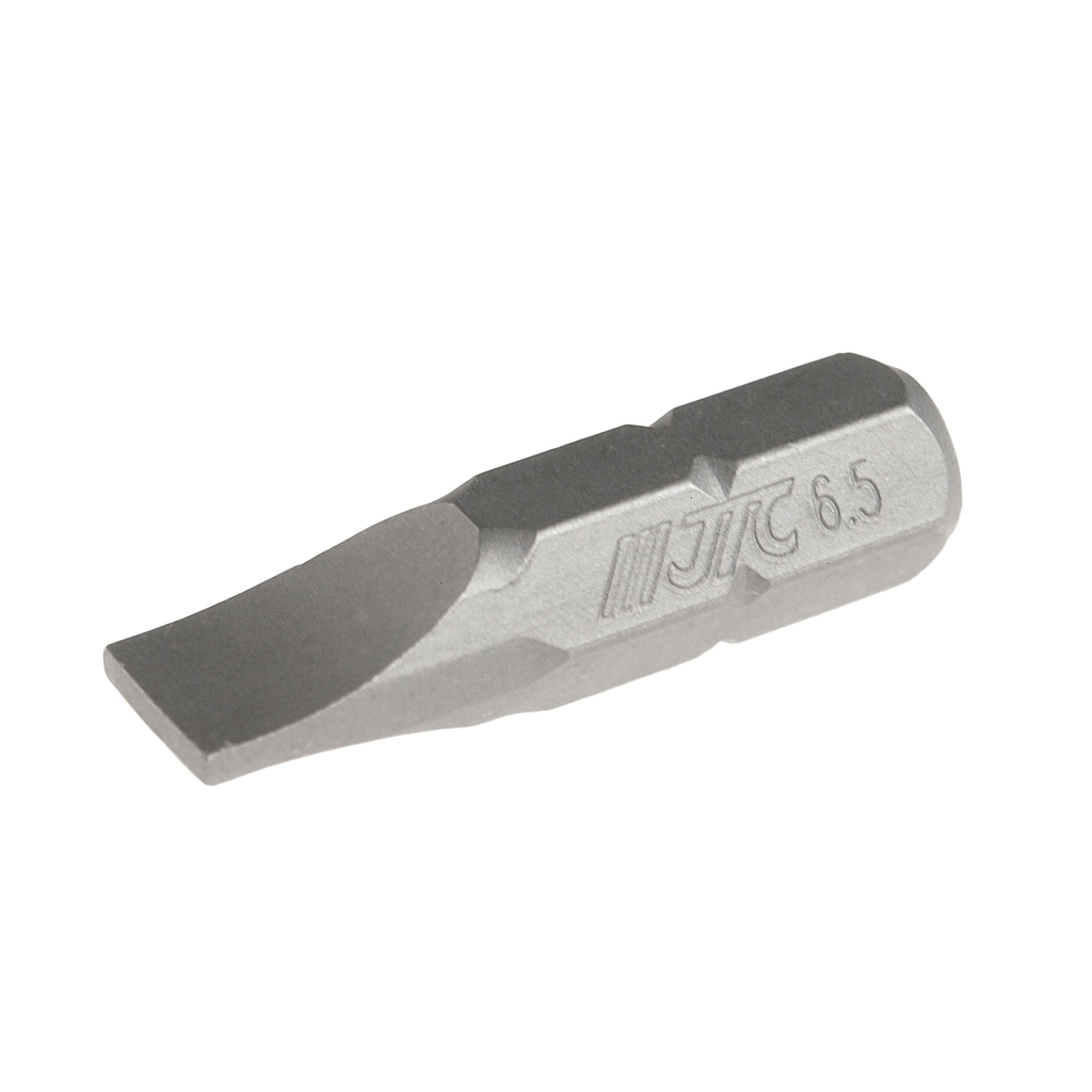 JTC-11225065 - Бита шлицевая SL 1.2х6.5х25мм 1/4" DR S2 JTC - 
Размер: 1.2 х 6.5 х 25 мм.
Квадрат: 1/4" DR.
Материал: S2 сталь.
Тип: SL.
