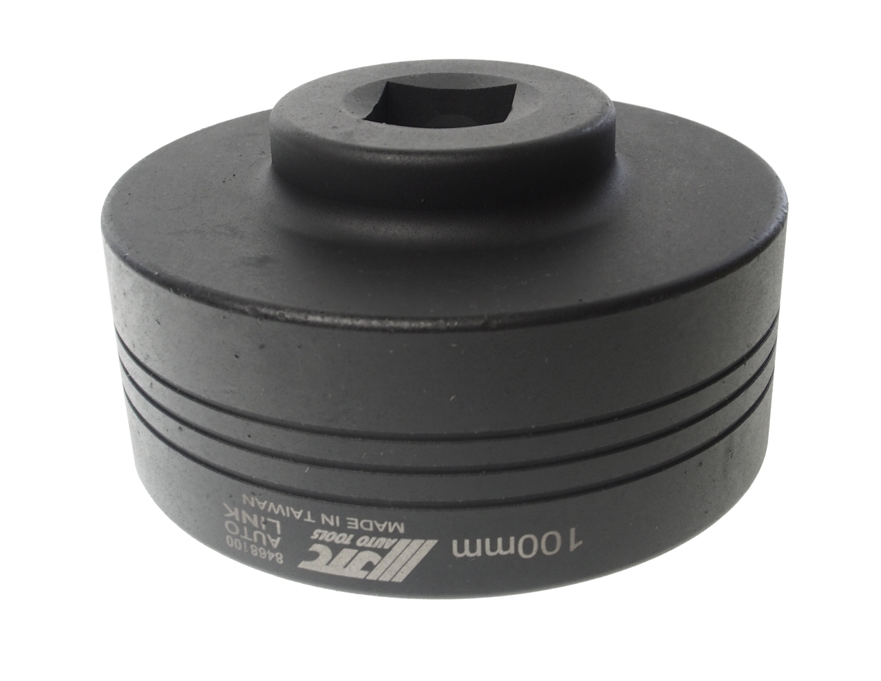 JTC-8468100 - Головка торцевая 1" 100мм ударная JTC - 
1" x 6 граней.
 Общая длина: 68 мм, 6 граней; глубина: 40 мм.
Размер: 100 мм.
