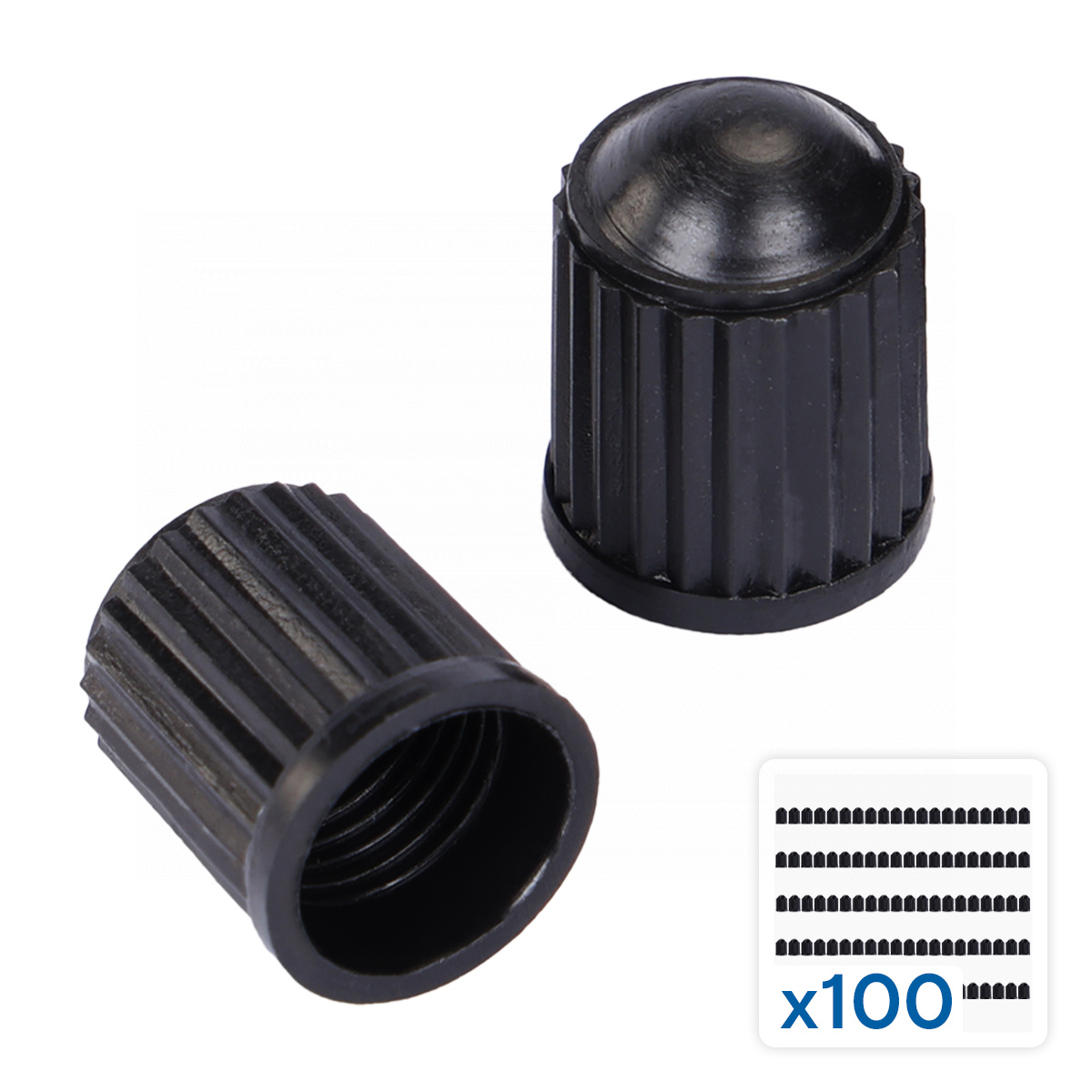 Колпачок для вентилей, 100 шт. NORDBERG VC8