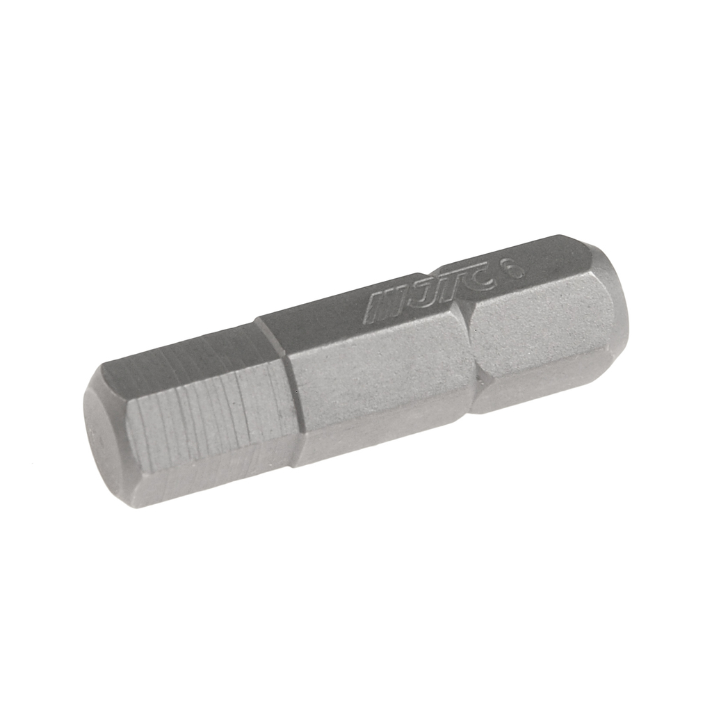 JTC-1152506 - Бита HEX H6х25мм 1/4" DR 6-ти гранная S2 JTC - 
Размер: 6 х 25 мм.
Квадрат: 1/4" DR, 6-гранная.
Материал: S2 сталь.
